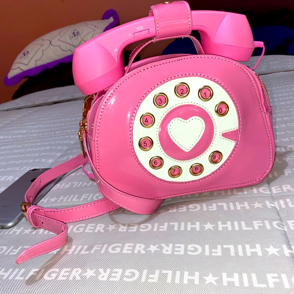 Custom pink bag